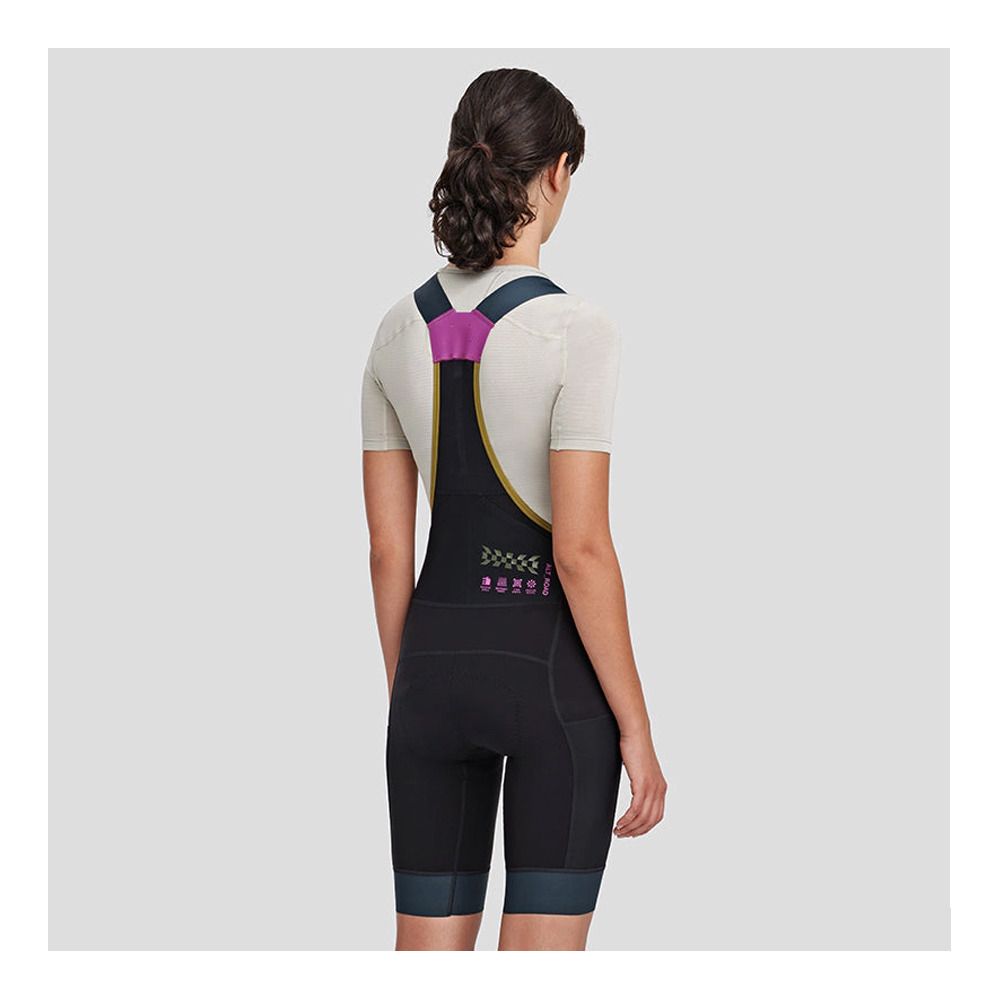 Maap ALT ROAD CARGO BIB - Cuissard À bretelles Femme black