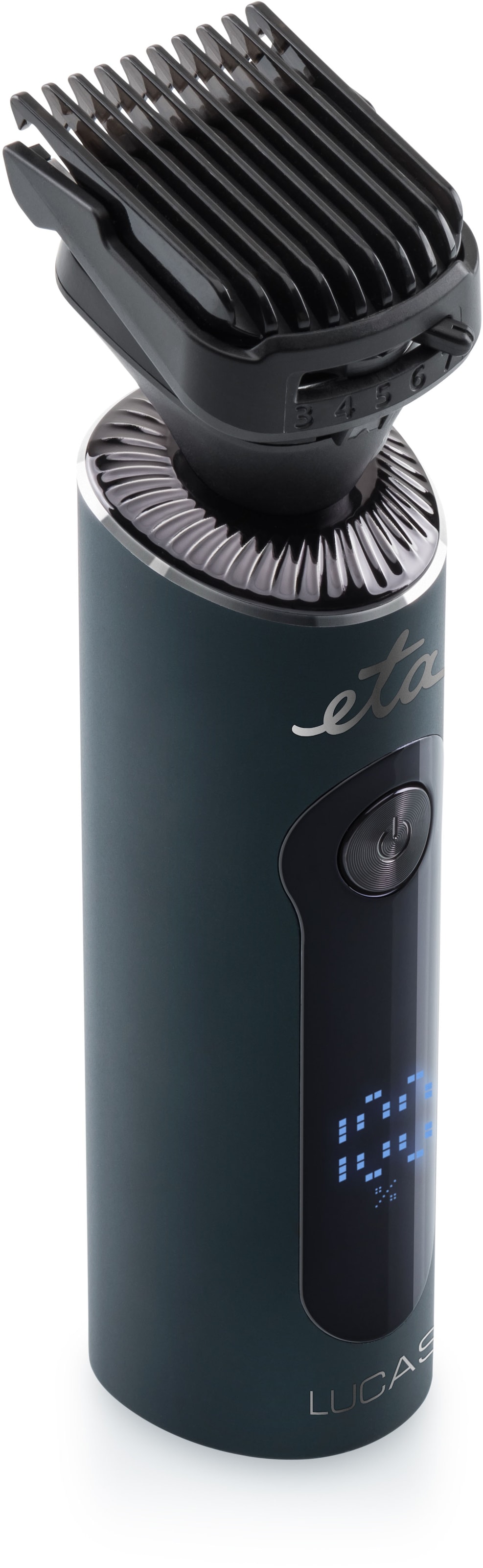 eta Multifunktionstrimmer »ETA Herrenrasierer Lucas 3-in-1 mit USB-C & Präzisionstrimmer« 4 Aufsätze 3-Kopf-Rasiersystem mit LED-Display & vielseitigem Zubeh