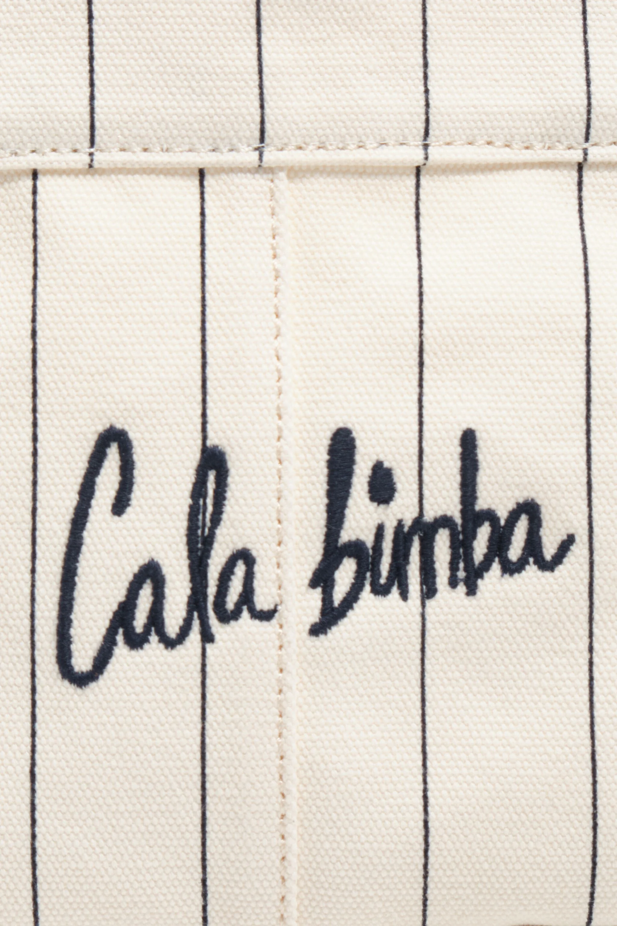Bolsa mini de algodão off-white