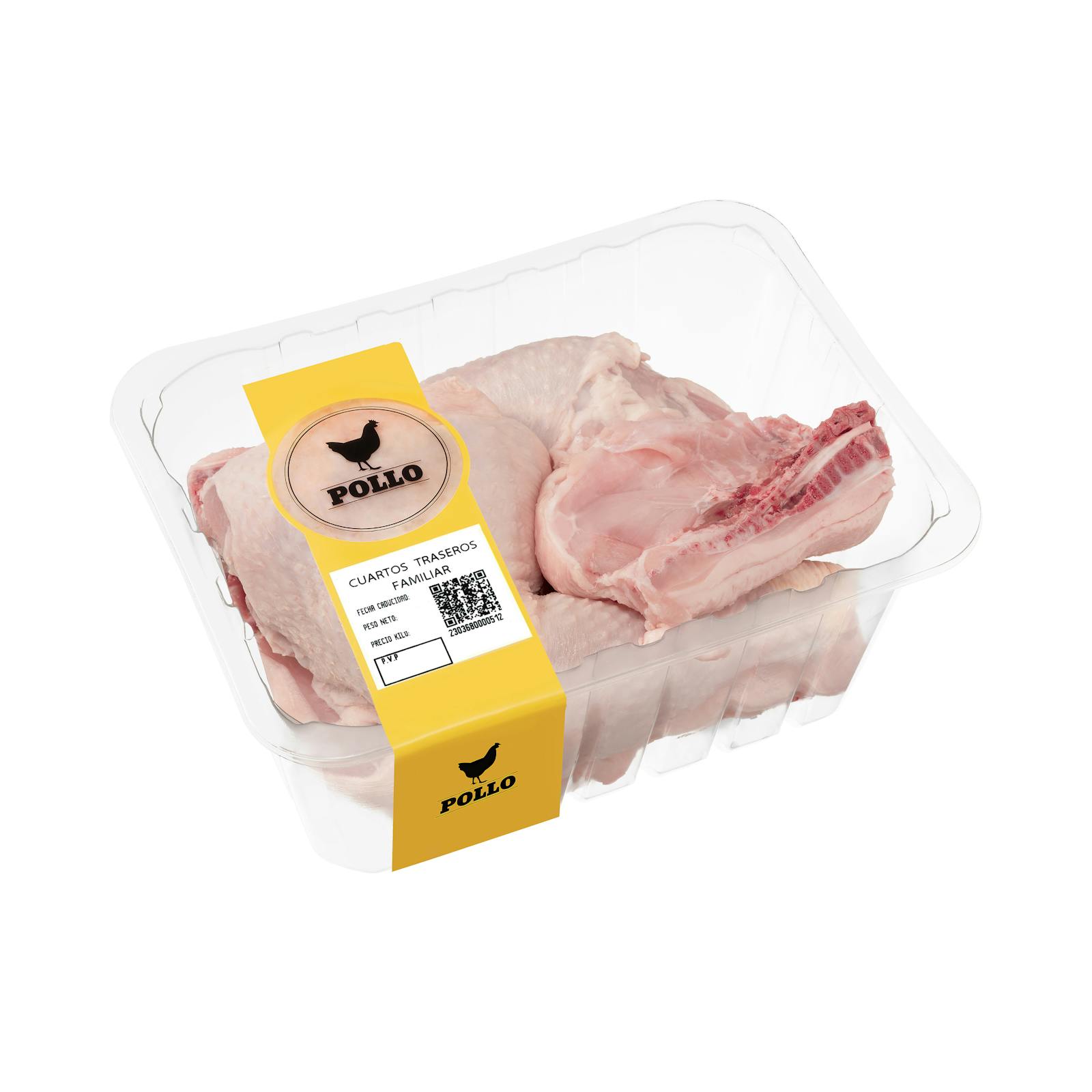 Quartiers arrière de poulet familial