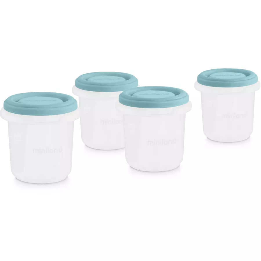 miniland Behälterset set 4 ocean 200 ml