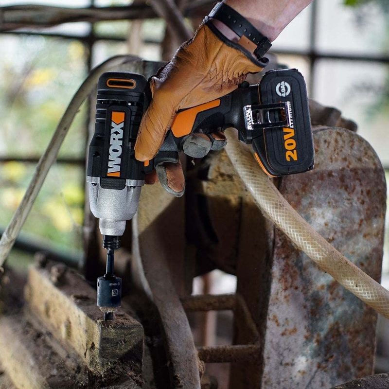 WORX WX291.9 Slagmoersleutel 20 V S/Ba - Zwart