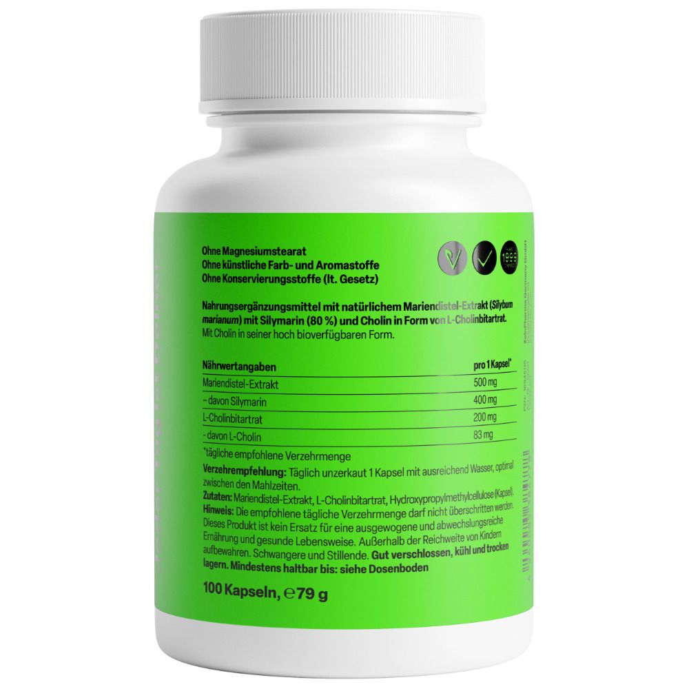 ZeinPharma® Mariendistel + Cholin