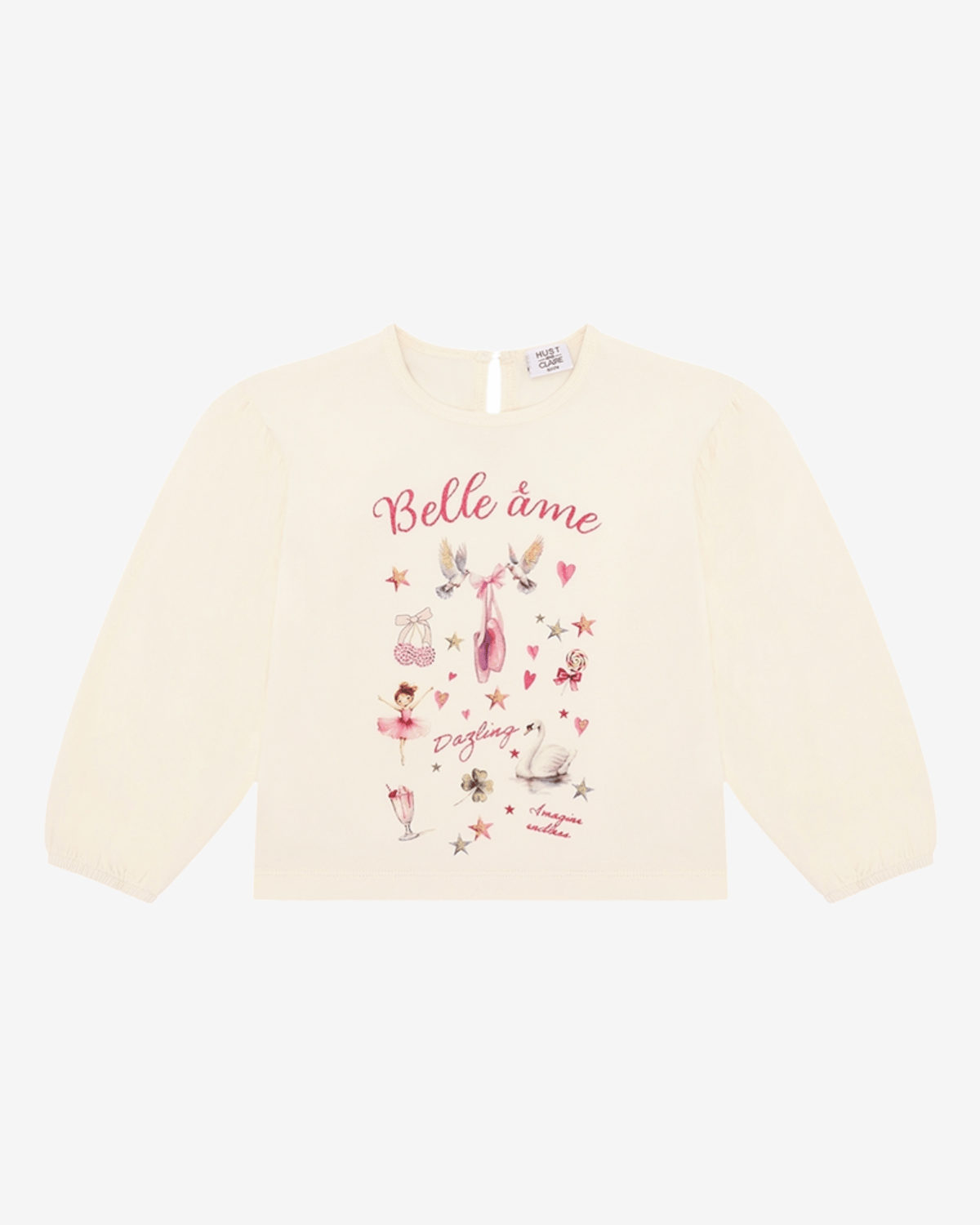 Bluse Barn M/ Volanger – Bomull | HCAlma Belle A’me