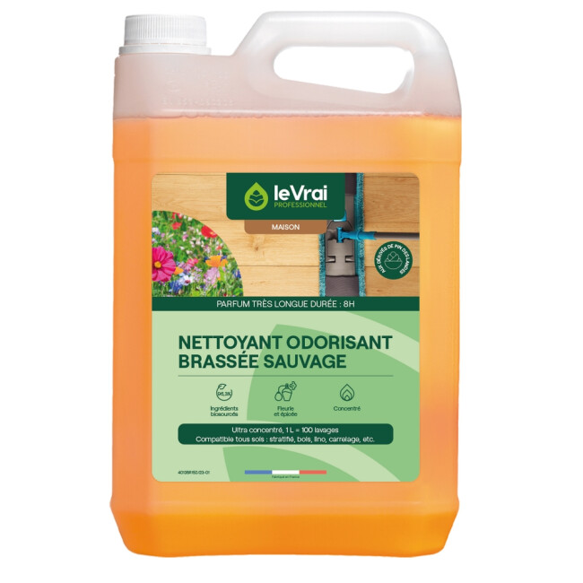Détergent Parfumant Le Vrai Bidon 5 litres