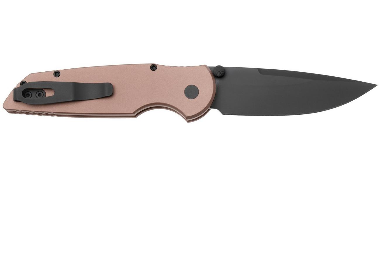 Pro-Tech TR-3 Integrity INT103-FDE, Black DLC CPM S35VN, Flat Dark Earth Aluminum, zakmes