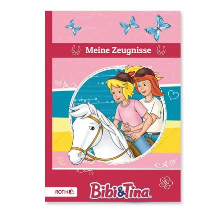 Roth Zeugnismappe A4 mit Motiv Bibi und Tina 10 Einlagen