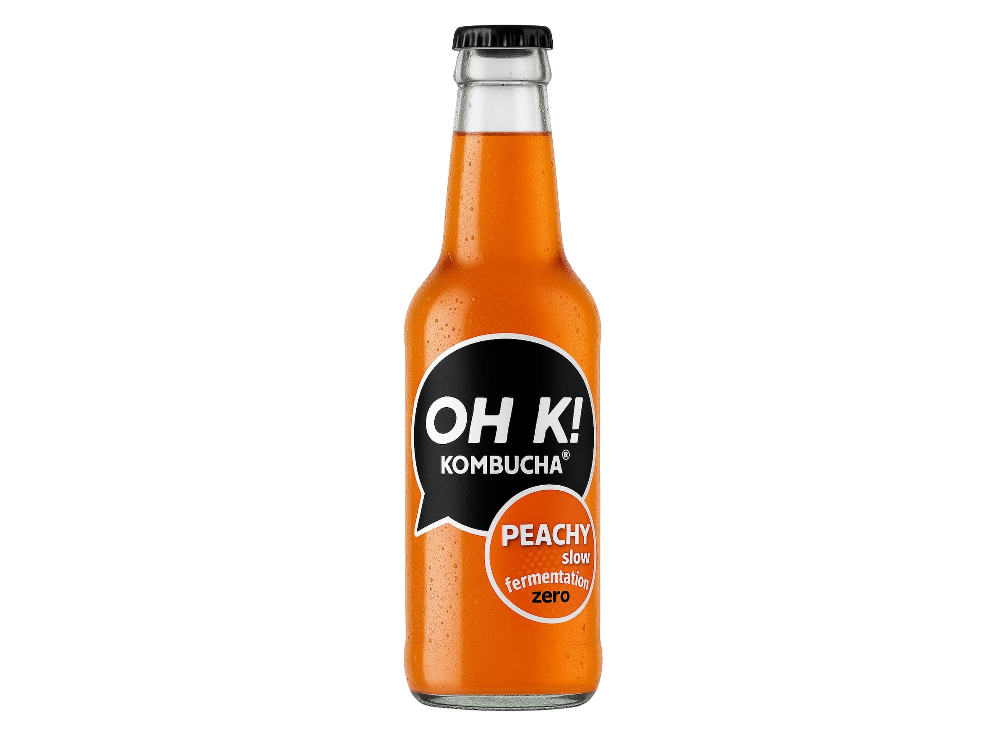 KOMBUCHA BIO OH K! PEACHY (PÊSSEGO) 330ML