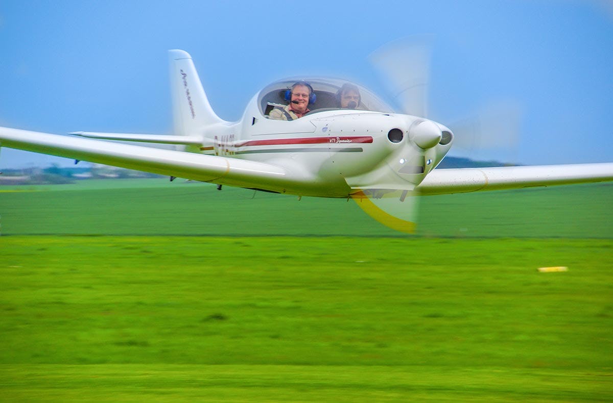 Pilot für einen Tag Taucha