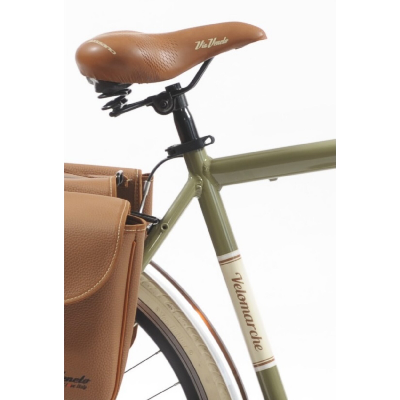 Via Veneto Cityfahrrad 28 Zoll 605 Aluminium Man Grün