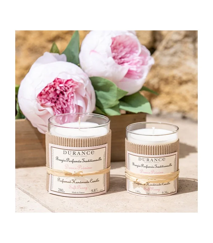 Grande bougie Douce Pivoine 280 gr