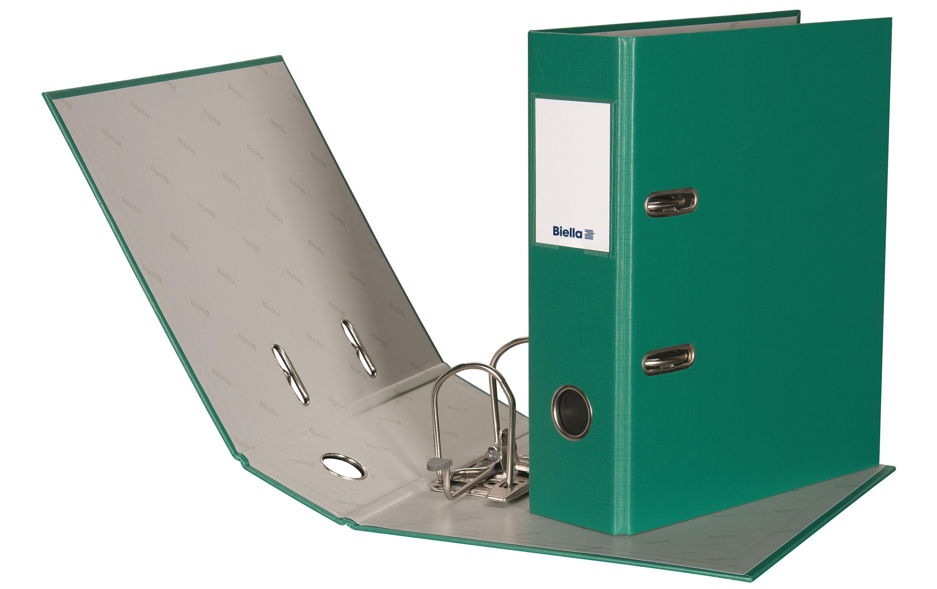 Ordner Plasticolor A5 7 cm, GrünOrdner mit Strong-Mechanik