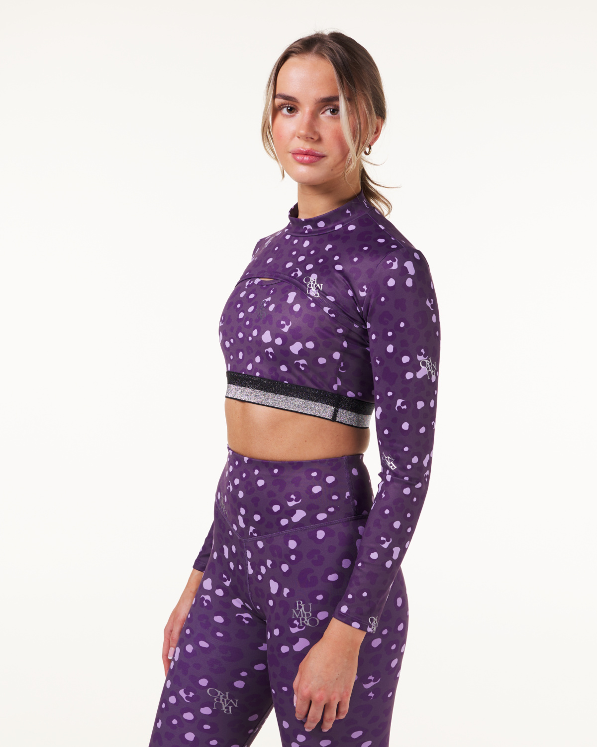 Bumpro Celebrate Super Crop LS Purple Leo