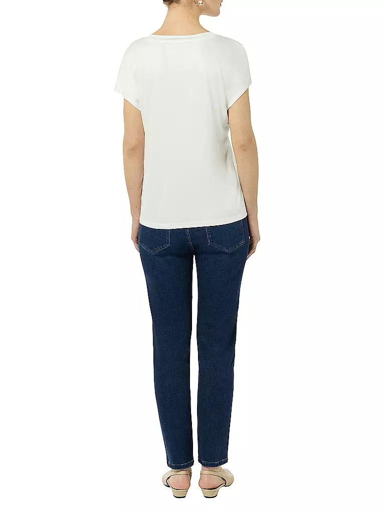 COMMA T-Shirt weiss