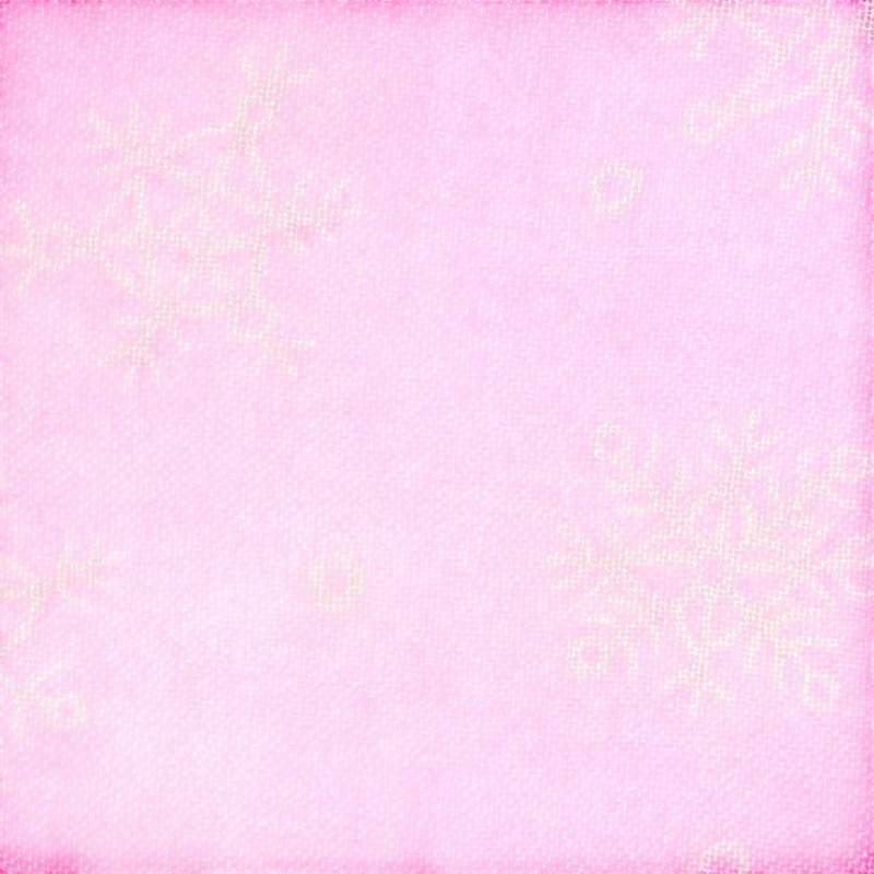 Woll-Schal Schneeflocke pink