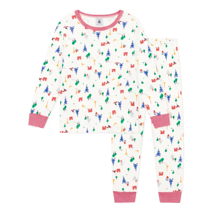Petit Bateau Ensemble Pyjama Manoe Paris | Blanc
