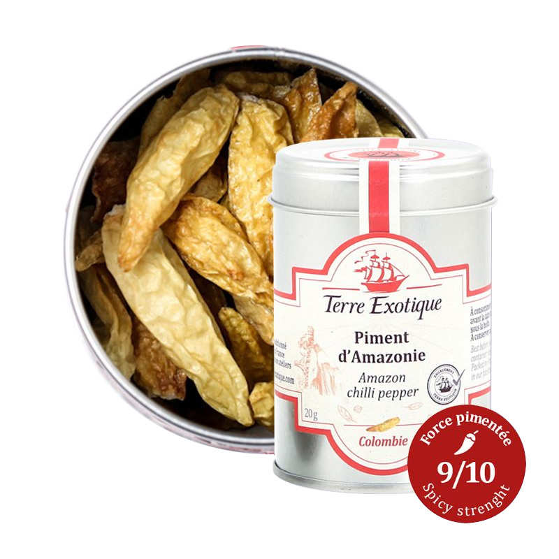 Piments d'Amazonie entiers - Colombie (force 9)