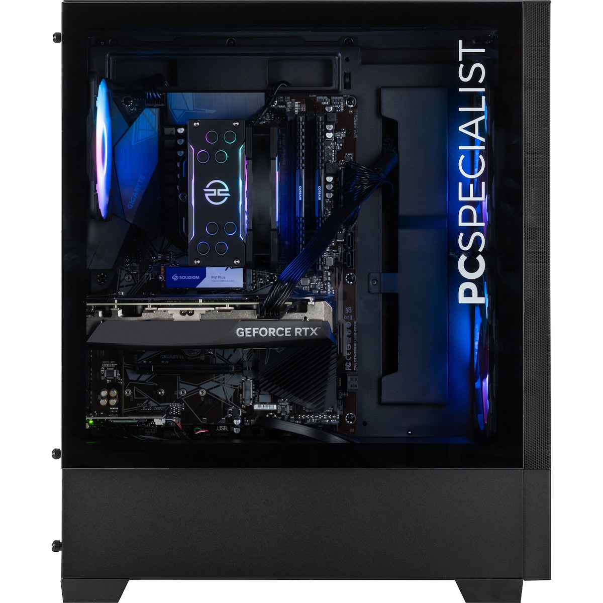 PCSpecialist Prime 310 R7-7X/16/1024/4060Ti stasjonær gaming-PC