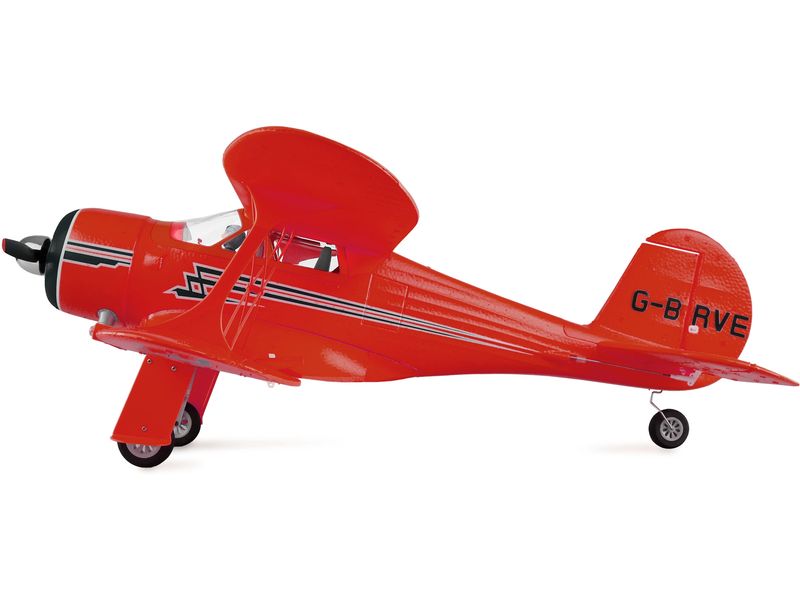 Amewi Motorflugzeug AMXflight Beech D17s Rot, 3D, 6G, RTF 3D/6G-Gyro fertig eingebaut: Somit voll einsteigertauglich samt zusätzlicher Anschlüsse am Empfänger für S-Bus und DSM-Empfänger
