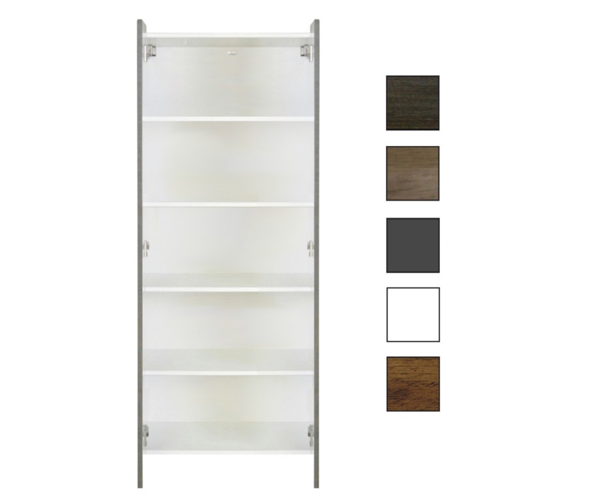 Sanicare Q7 kolomkast 67x160x32cm schots-eiken