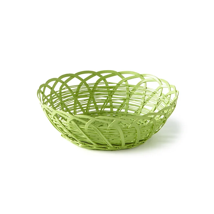 Pols Potten - Bakkie Korb, rund Ø 25 cm, hellgrün