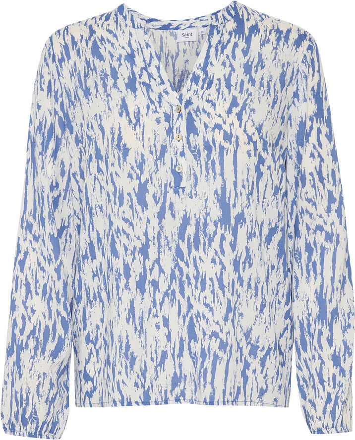 Saint Tropez CarlaSZ Shirt Dutch blue batik