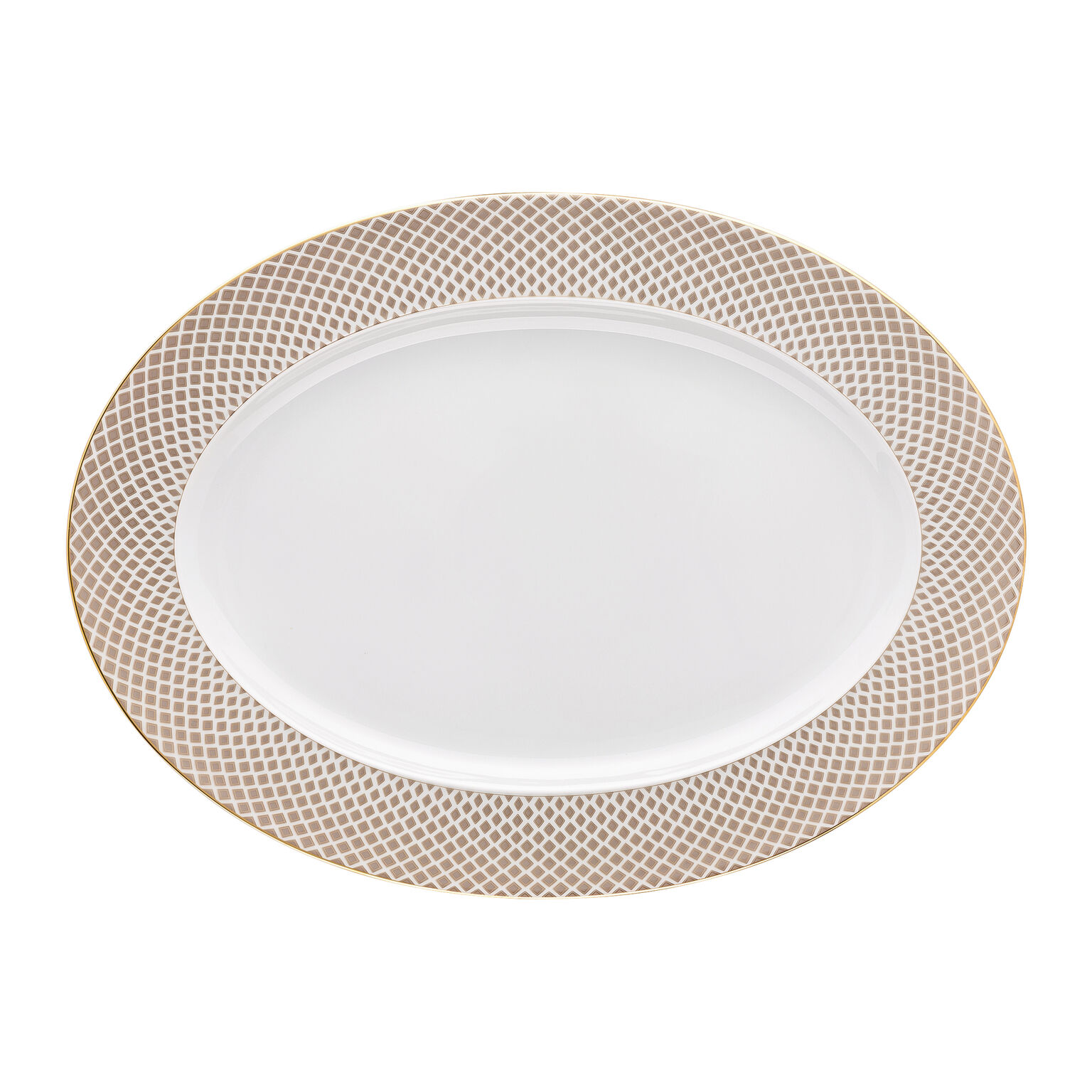 Francis Carreau Beige Platte 40 cm