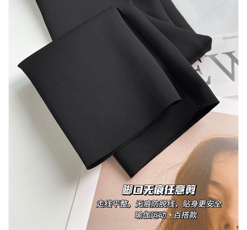SHINSHIN - Hoge taille effen cropped legging