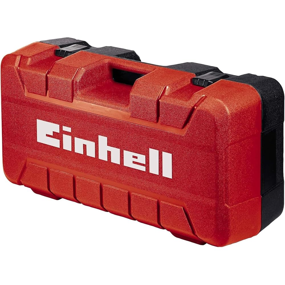 Einhell Marteau démolisseur TE-DH 32 (1 500 W, force de frappe de 32 J, mandrin SDS-max, poignée principale anti-vibration + revêtement souple Softgrip, vendu avec pointeau et burin plat + E-box) : Bricolage