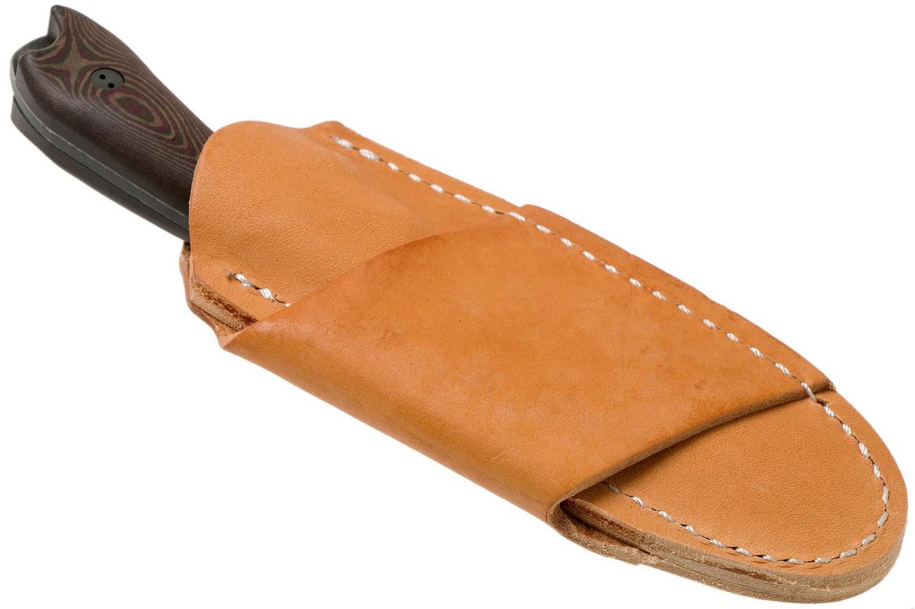Bradford Guardian 3, 3D Brown-Red Richlite, M390 Sabre Nimbus Knivesandtools Exclusive