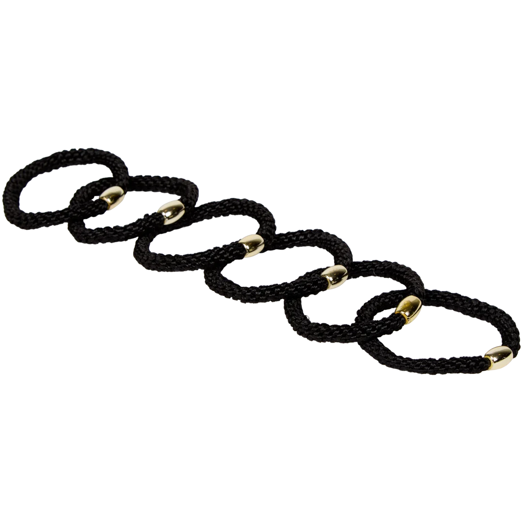Haarelastieken 6 stuks | diverse varianten
