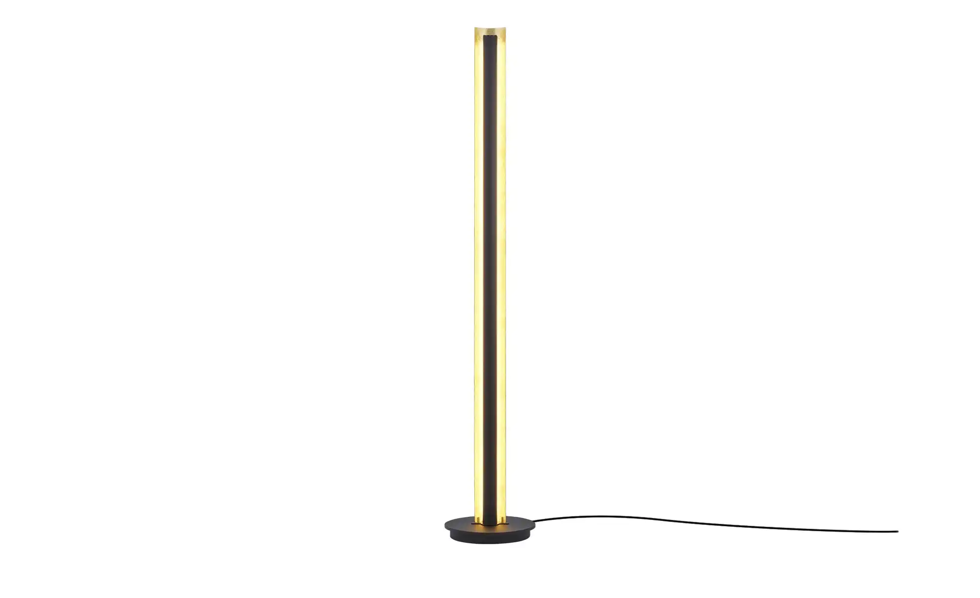 Trio LED-Stehleuchte, Schwarz / goldfarben