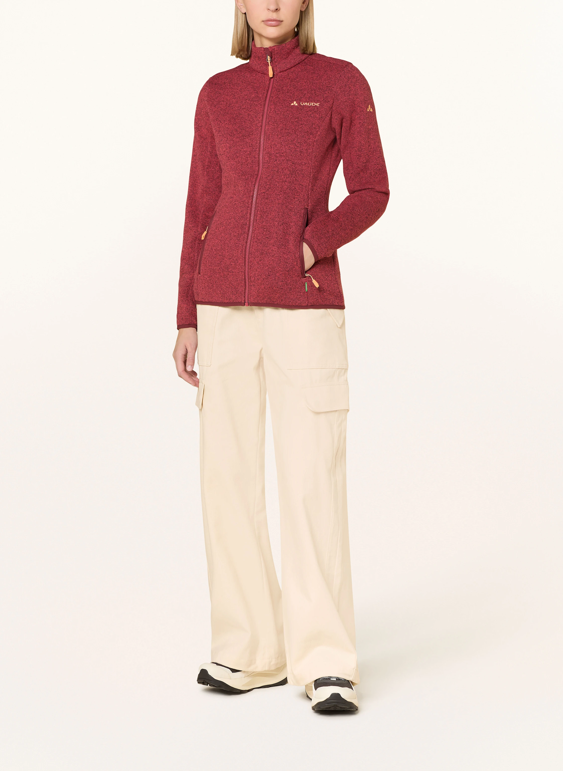 VAUDE Strick-Fleecejacke RIENZA