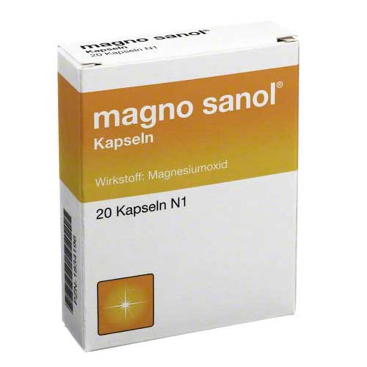 Magno Sanol Hartkapseln, 20 St