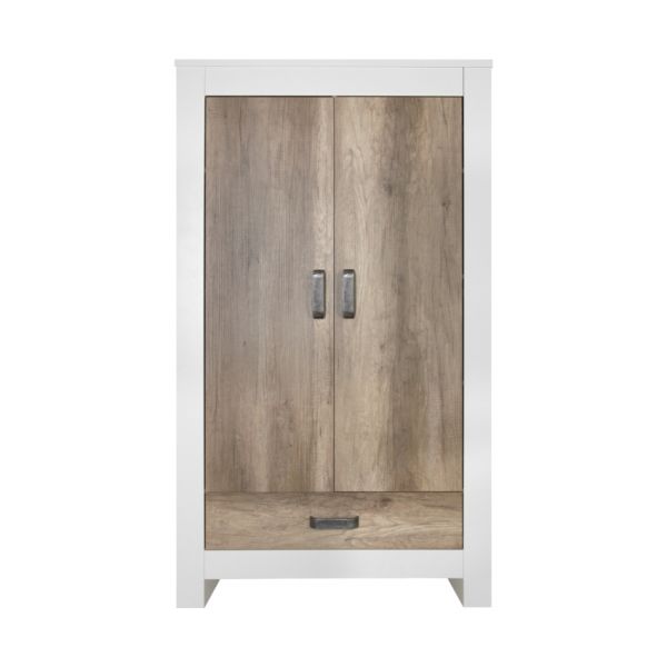 Kidsmill Long Island Kledingkast 2-Deurs Wit