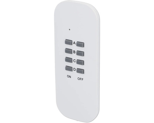Draadloze afstandsbedieningsset 3+1 wit 3x draadloze stekkeradapters 1x afstandsbediening