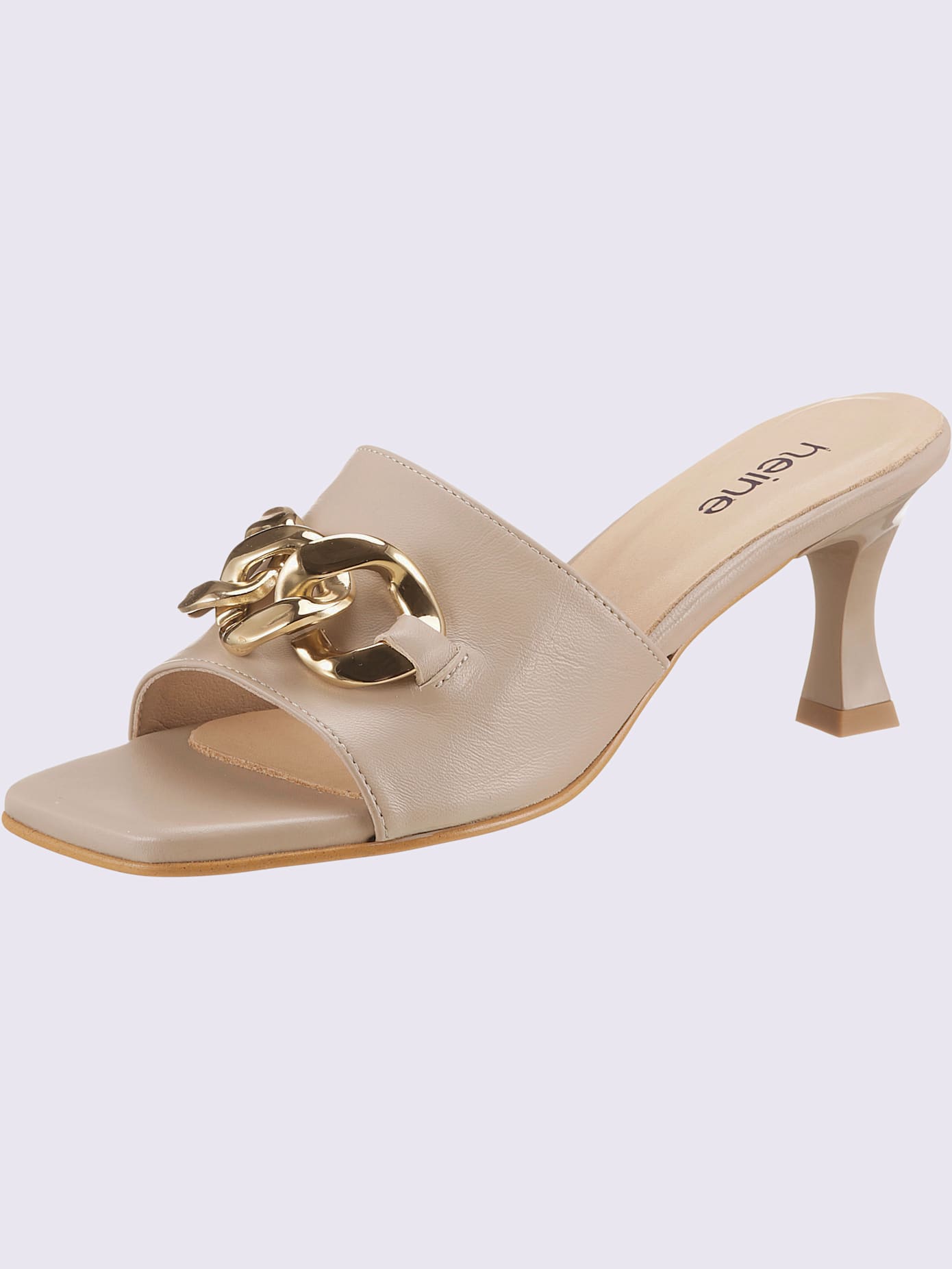 Mules cuir nappa de vache