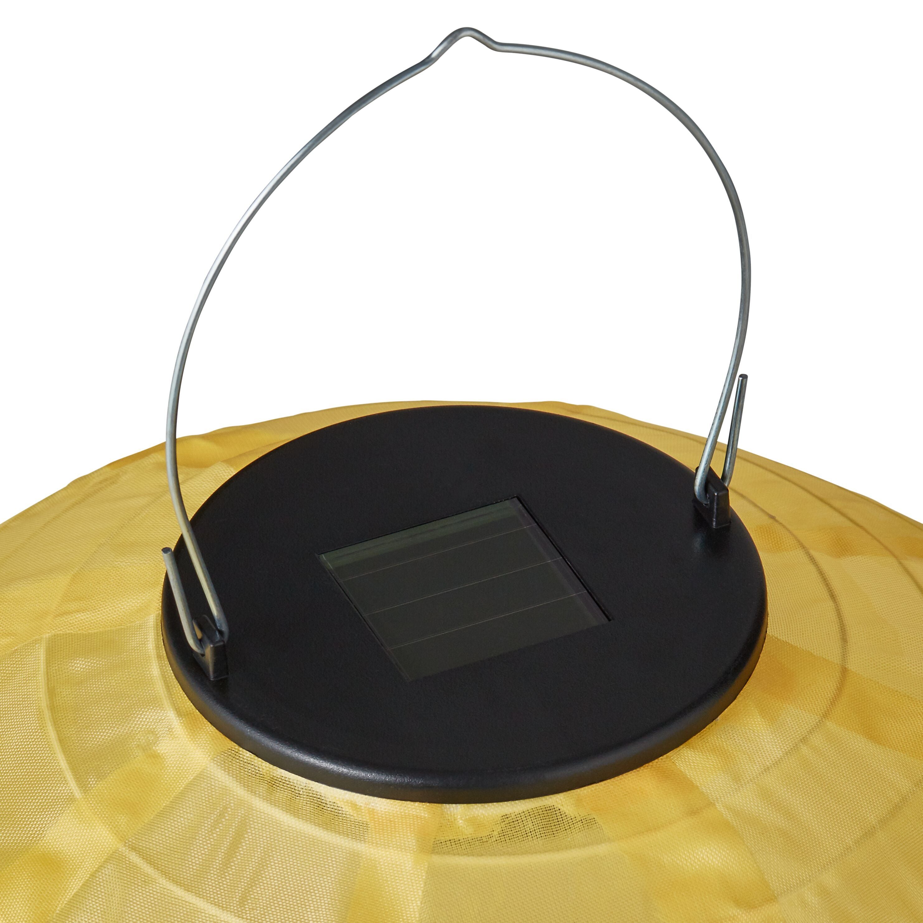 LILLY Solar Lampion - Gelb / D: 25.0 cm
