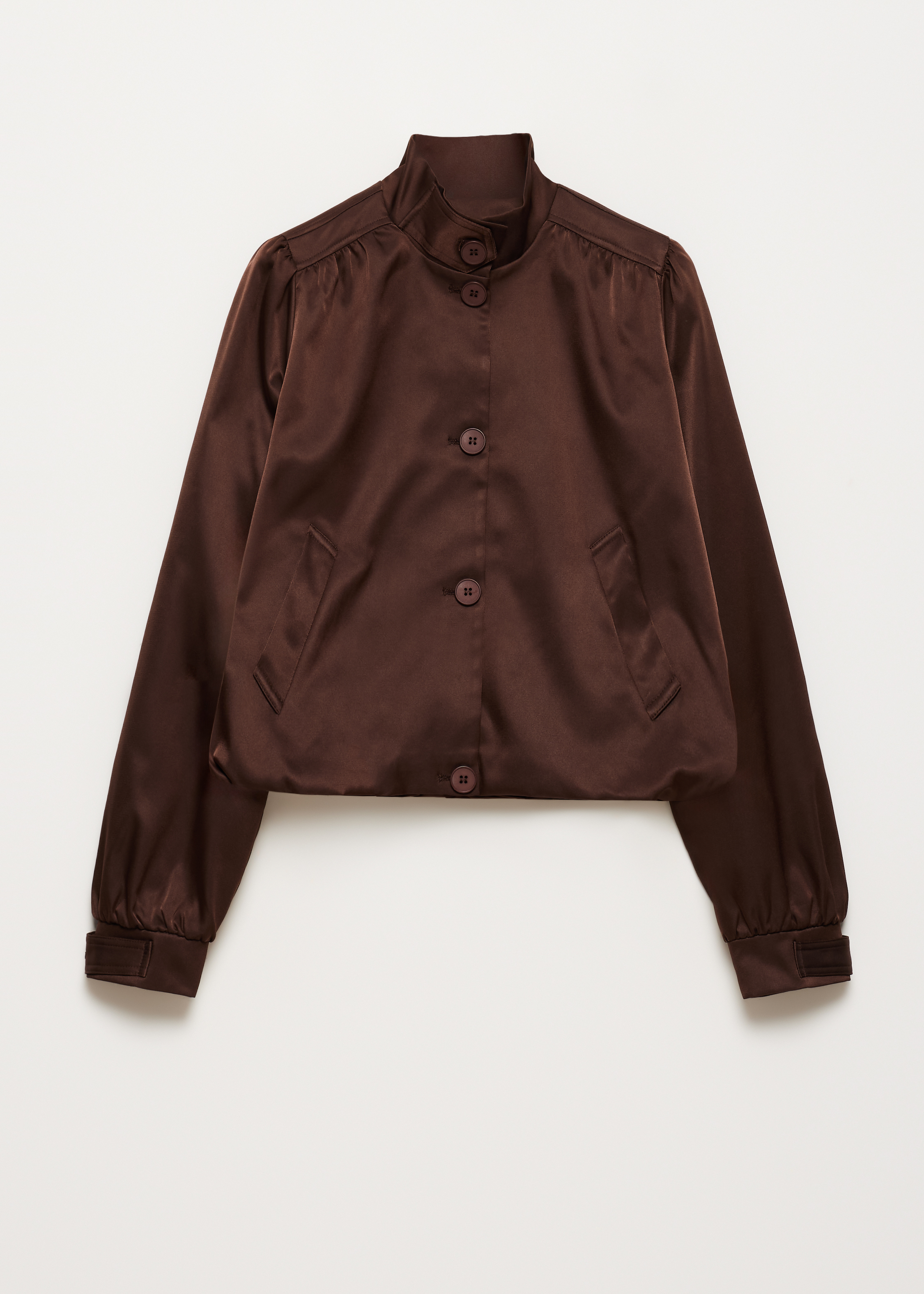 Cropped ballonjacket