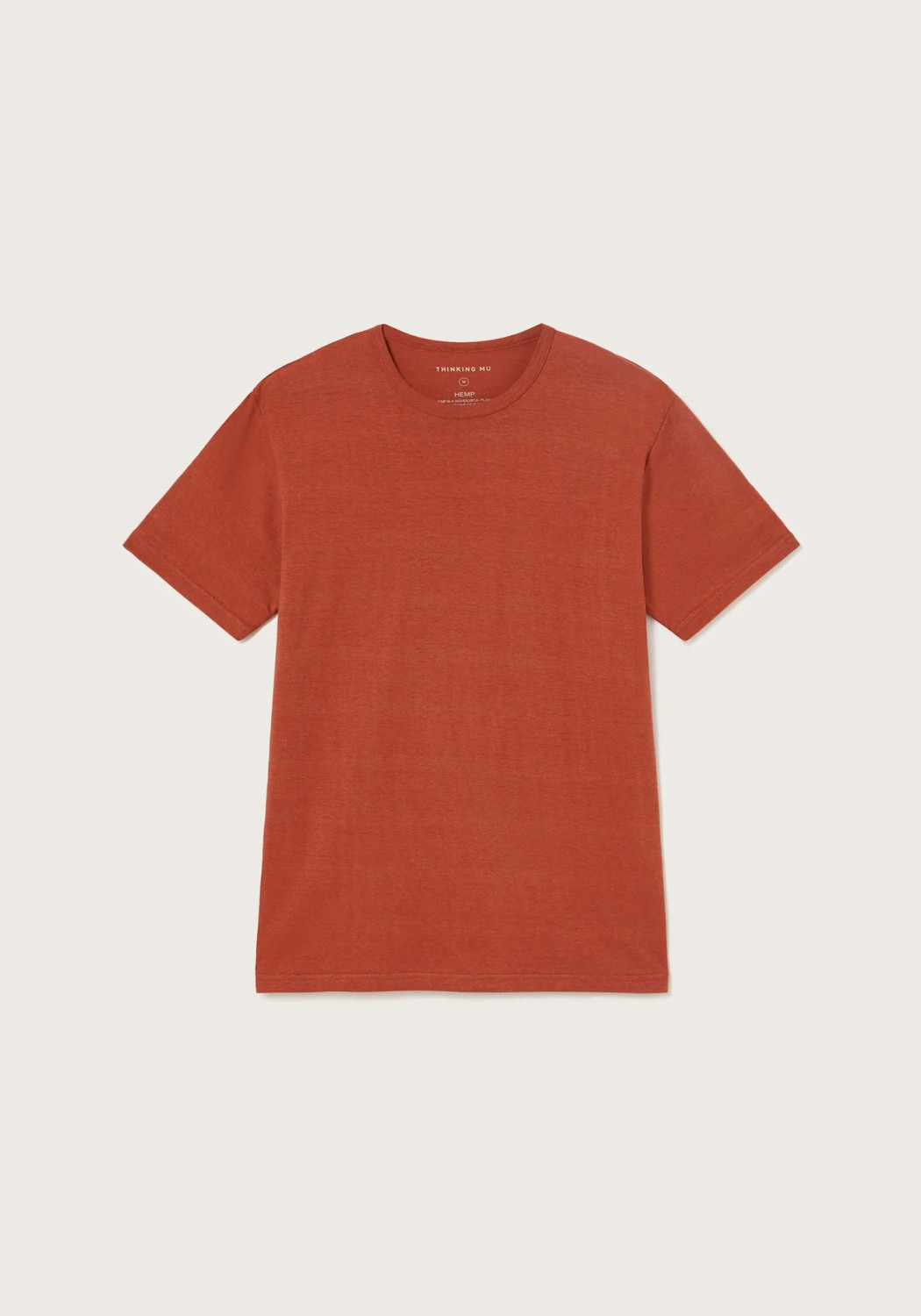 Thinking Mu T-Shirt Basic Hemp Clay Red