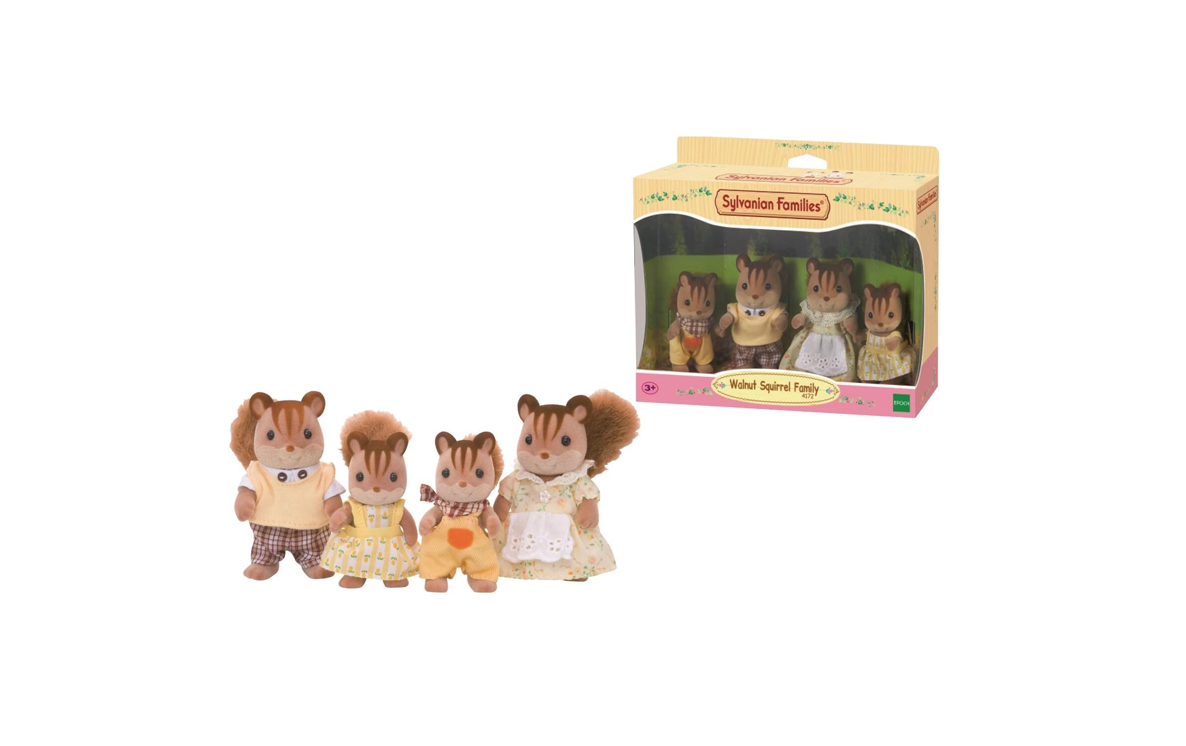 Sylvanian Families Walnuss Eichhörnchen FamilieFiguren
