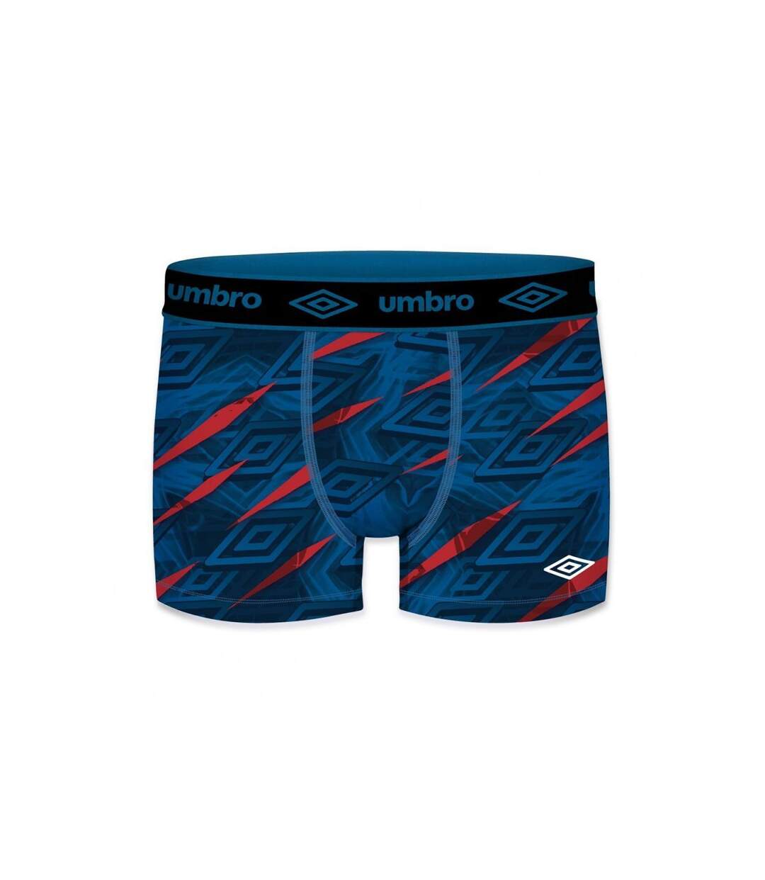 UMBRO Boxer Homme Microfibre SUBASS2 Bleu Rouge