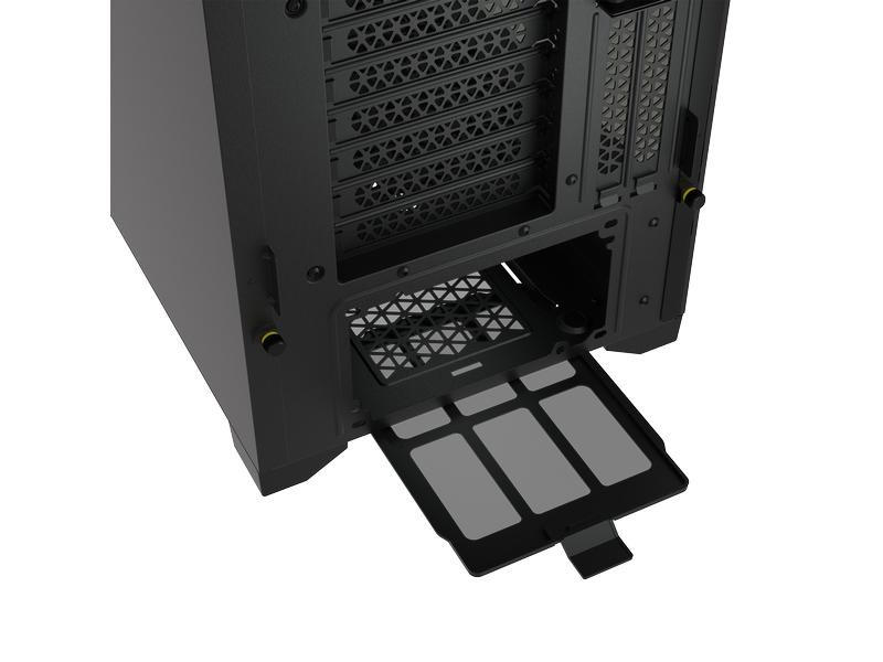 Corsair PC-Gehäuse Midi Tower 5000D Airflow TG Schwarz Corsair Midi Tower 5000D Airflow TG PC-Gehäuse