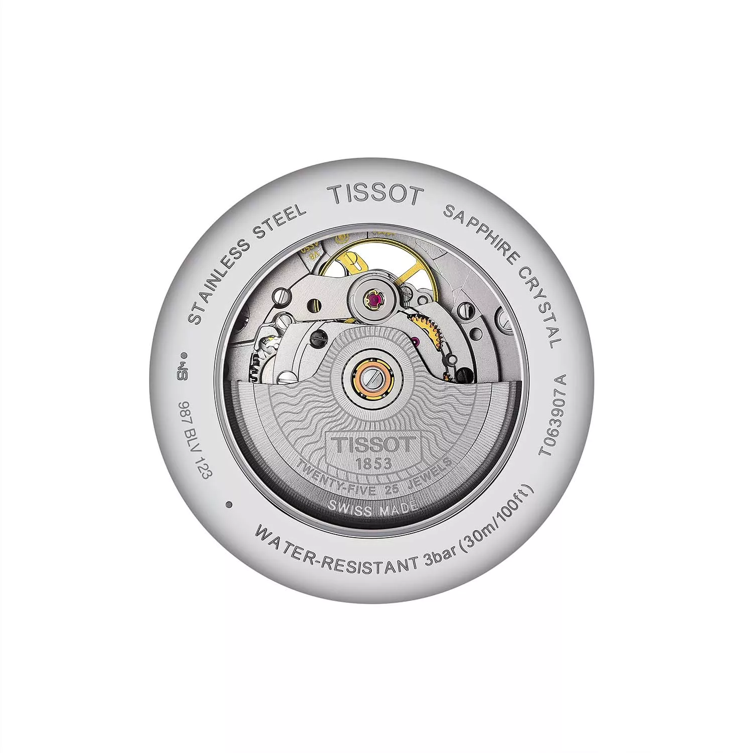 Tissot Tradition Powermatch 80 Open Heart T0639071105800