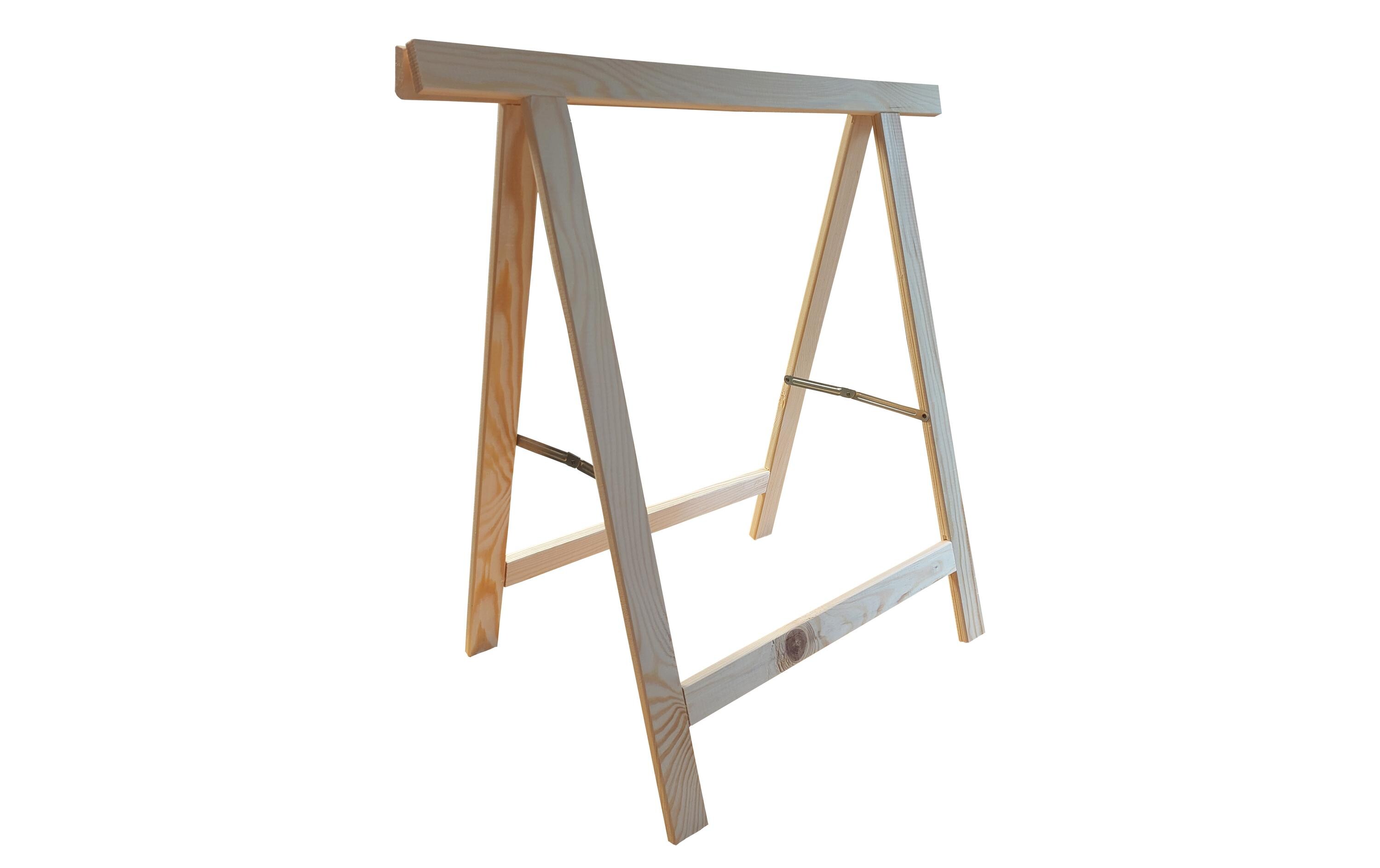 Bockleiter aus Fichte 75 x 75 cm, NaturfarbenArbeitsbock