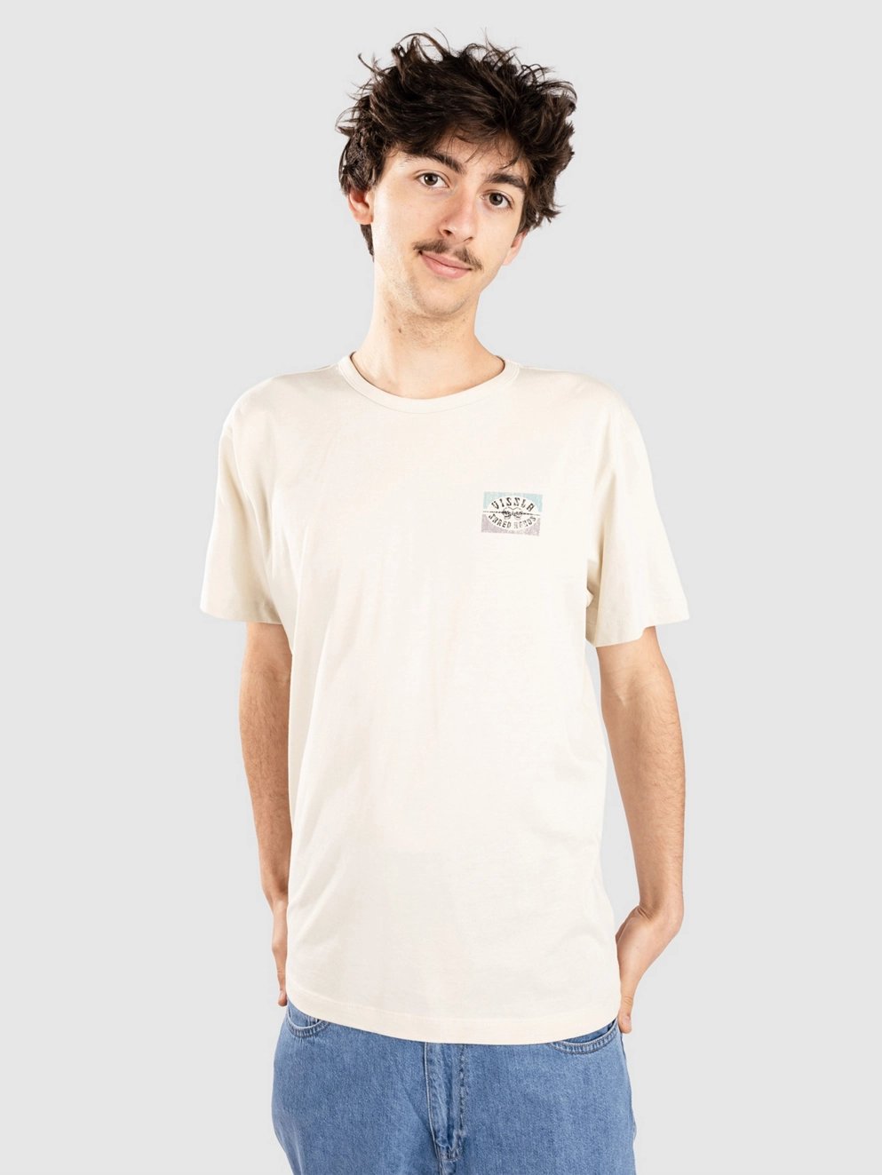 Vissla Shred Heads Organic T-Shirt bone