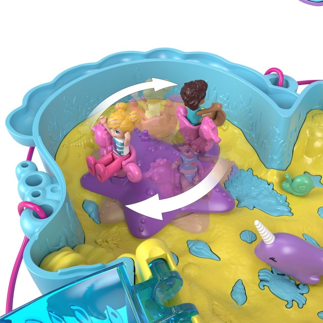 Polly Pocket - 35 Jahre - Seepferdchenschatulle