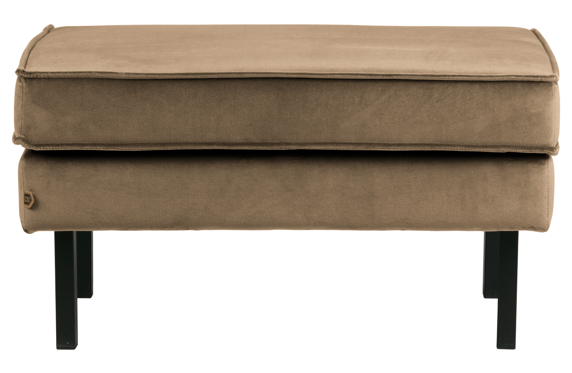 Hocker Rodeo op poten velvet Rodeo Hocker op poten velvet Taupe