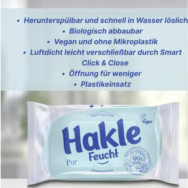 Feucht Pur feuchtes Toilettenpapier