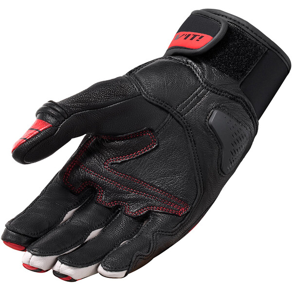 Rev'it - Gants Energy Noir / Rouge fluo